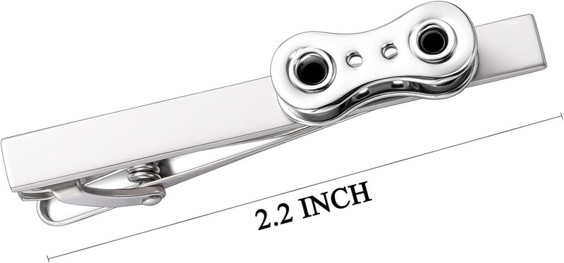 HAWSON 2/2.2 Inch Various Tie Clips for Men Unique, Personalized Novelty Tie Bars Pins Tacks, Funny Theme Wedding Holiday Gifts for Husband Groomsmens - Image 2